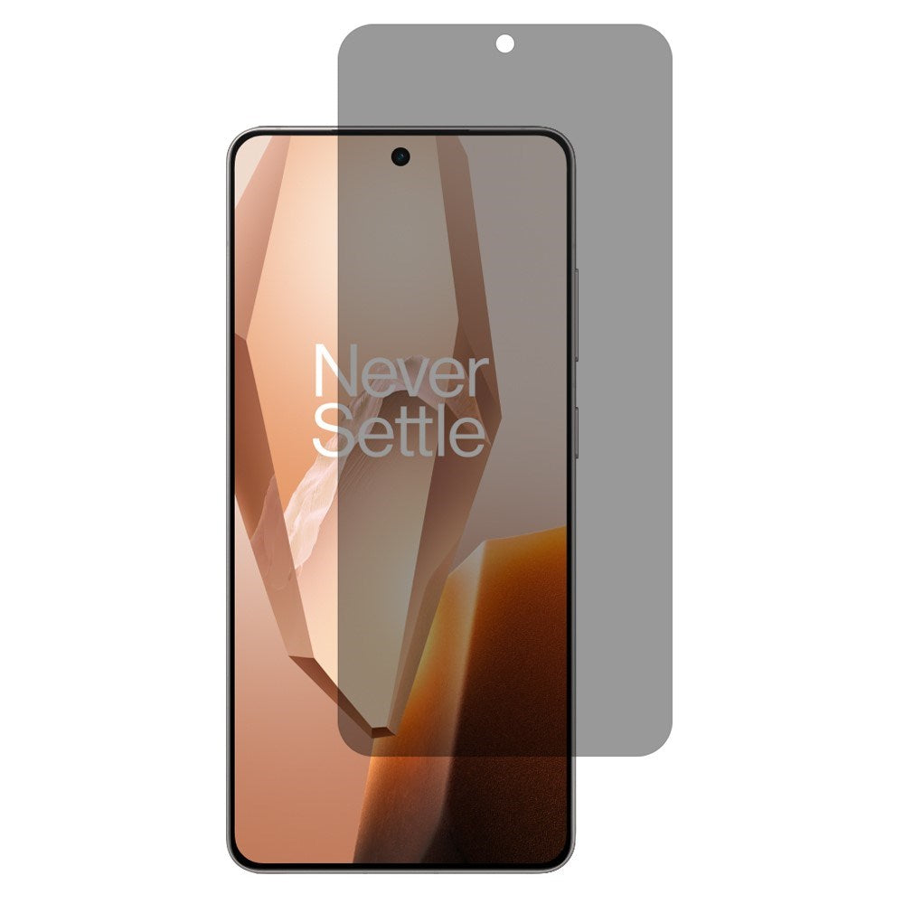 OnePlus Nord 5 Full Fit Skjermbeskyttelsesglass - Privacy Funksjon - Gjennomsiktig