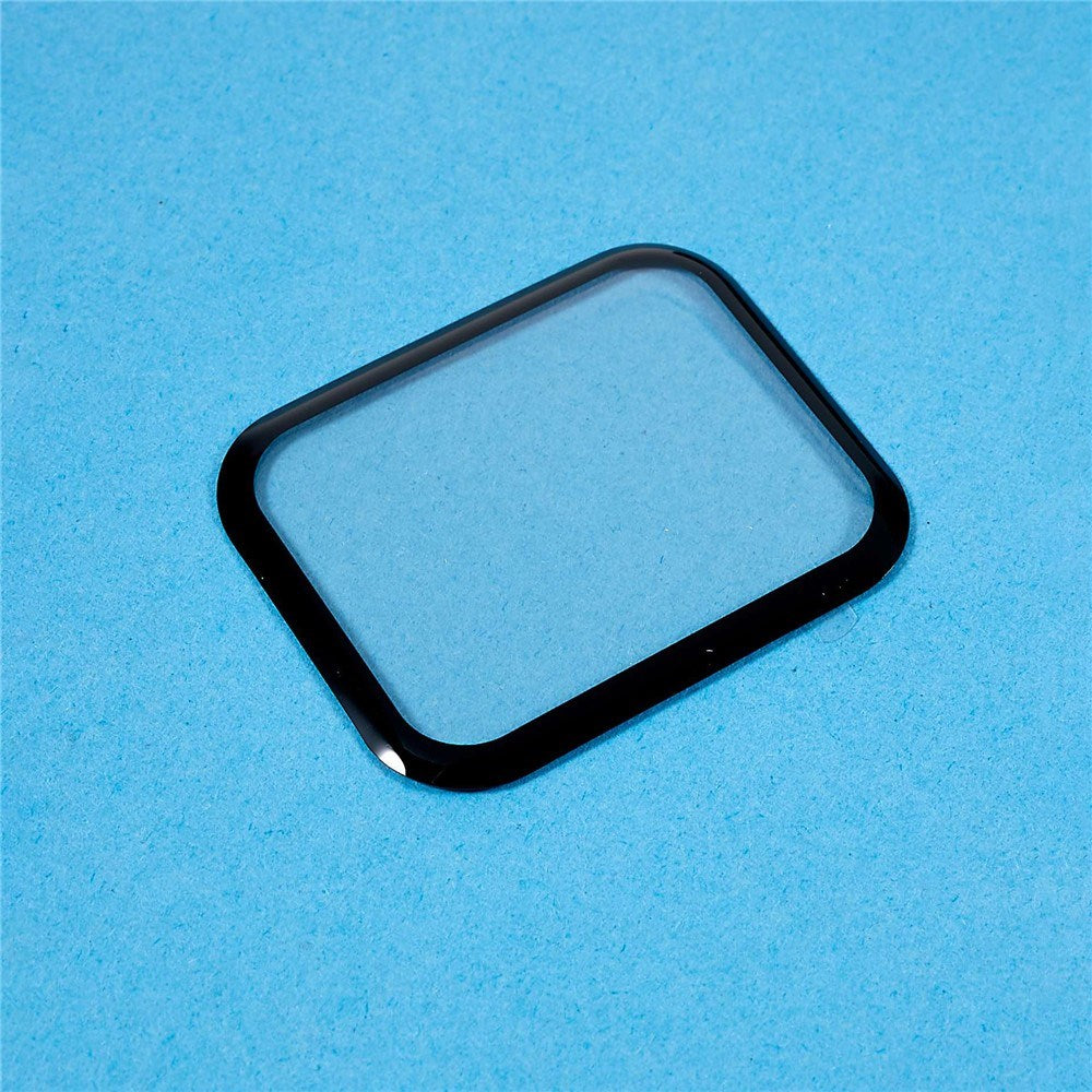 Apple Watch 11 / 10 (46 mm) Skjermbeskytter i Herdet Glass - Gjennomsiktig / Svart Kant