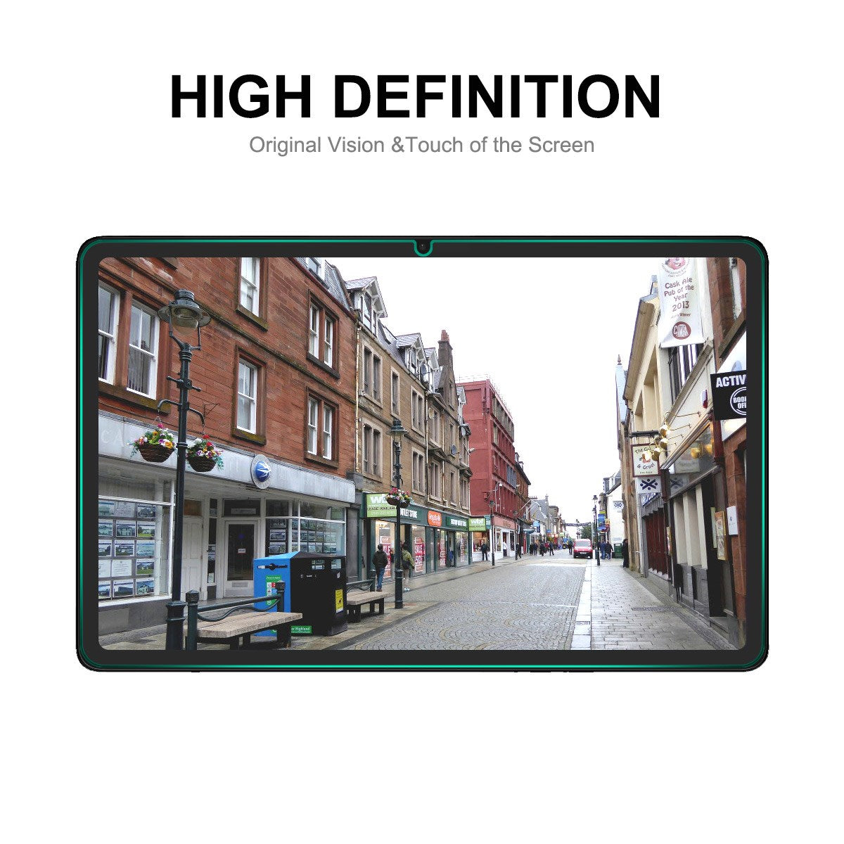 OnePlus Pad Lite ENKAY Skjermbeskytter i Herdet Glass - 2 stk. - Gjennomsiktig