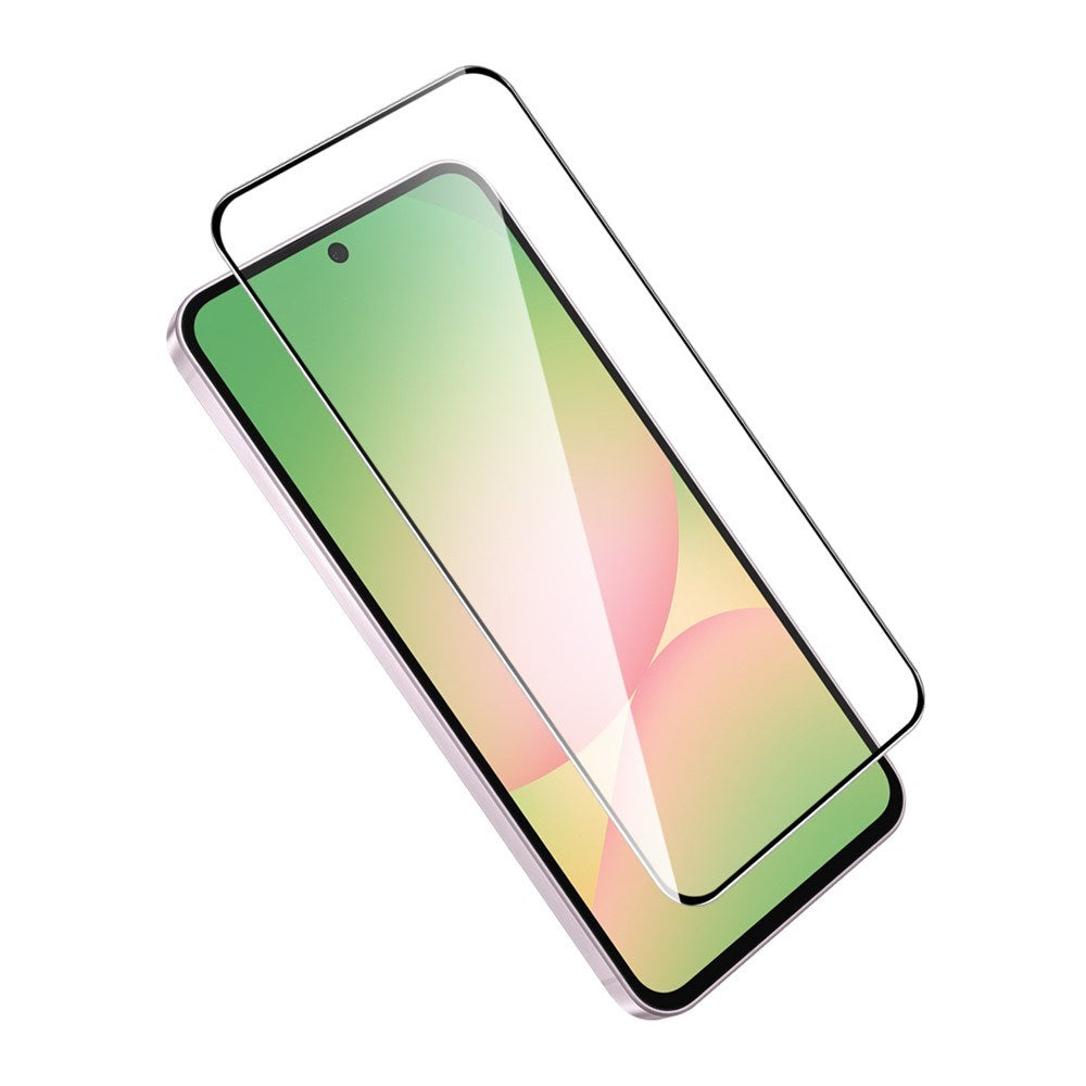 Samsung Galaxy A27 Herdet Glass Skjermbeskytter - Gjennomsiktig / Svart Kant