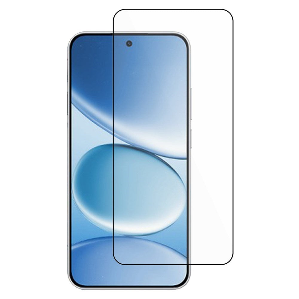 Xiaomi Poco M8 5G / Xiaomi Redmi Note 15 4G/5G Skjermbeskytter med Svart Kant - Gjennomsiktig