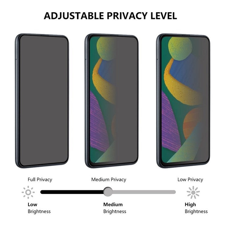 Motorola Moto G06 Power Skjermbeskytter i Herdet Glass - Personvern - Gjennomsiktig