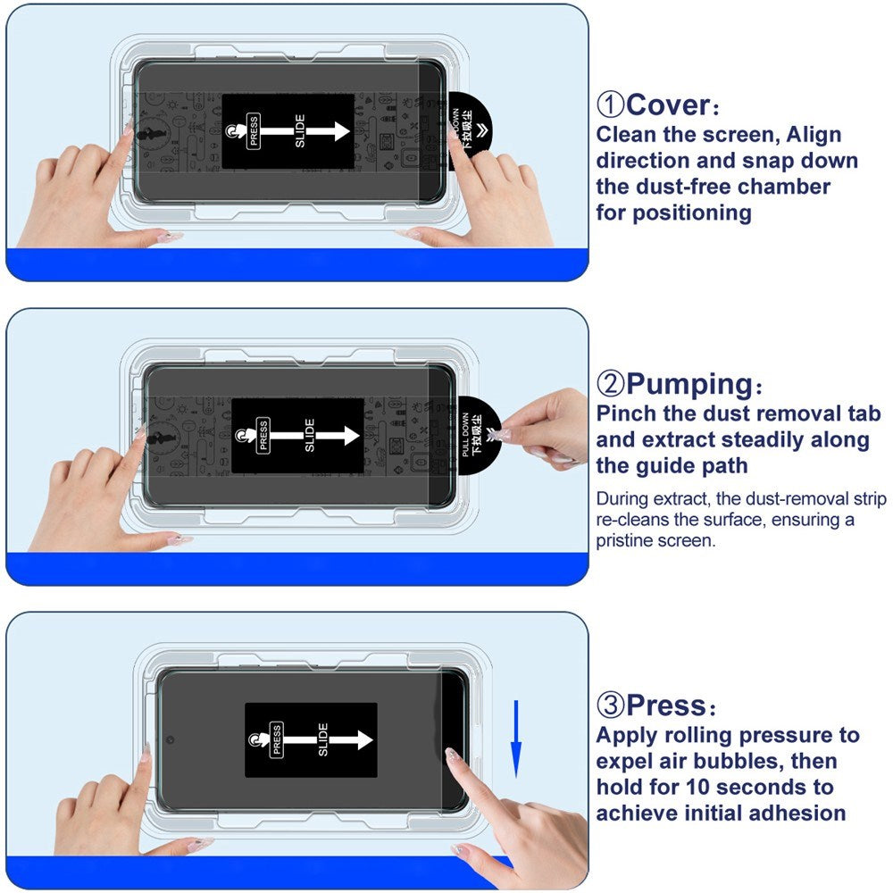 Xiaomi 17 / 17 Pro IMAK Herdet Glass Skjermbeskytter - inkl. Monteringsramme - Gjennomsiktig