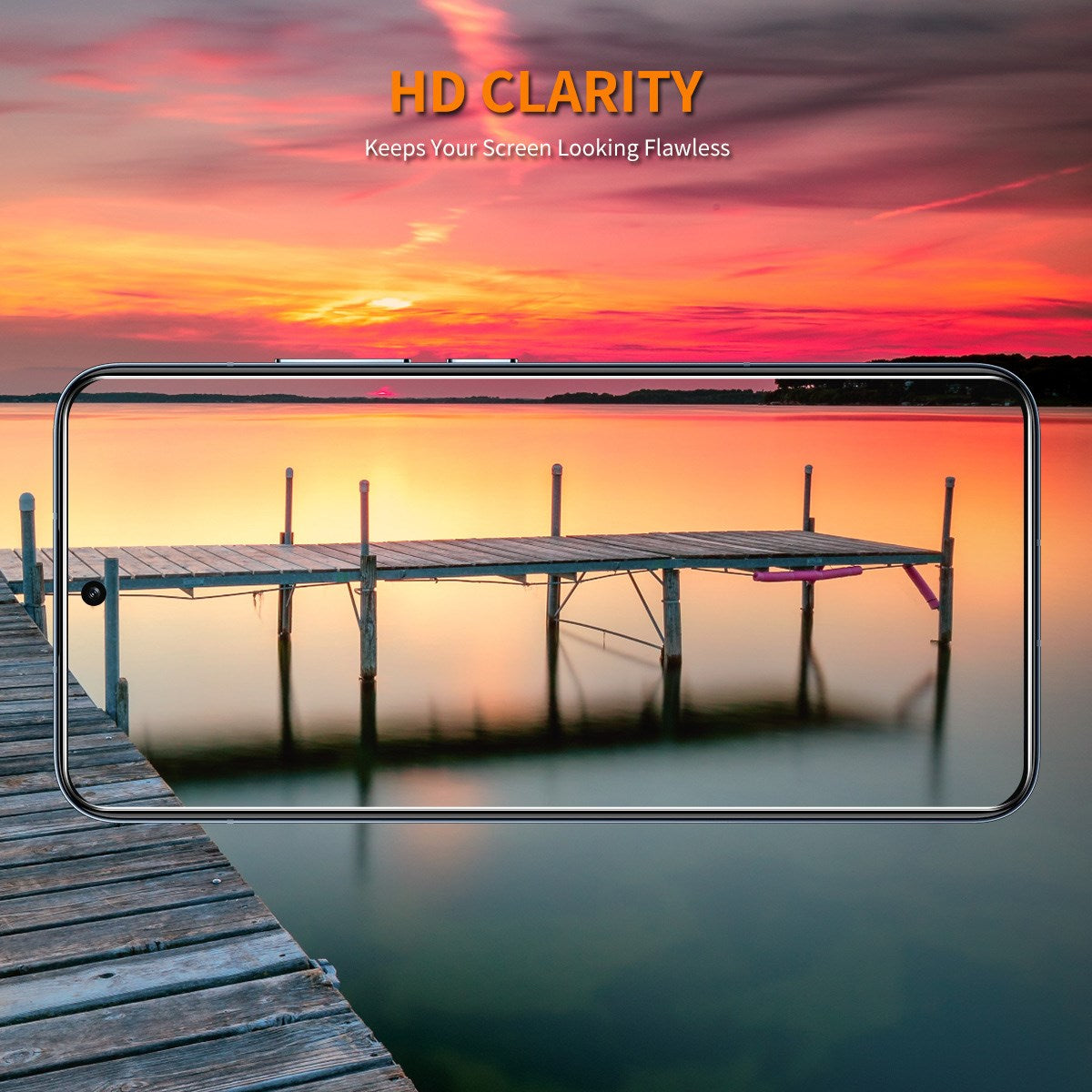 OnePlus 15 ENKAY Skjermbeskytter i Herdet Glass - Gjennomsiktig