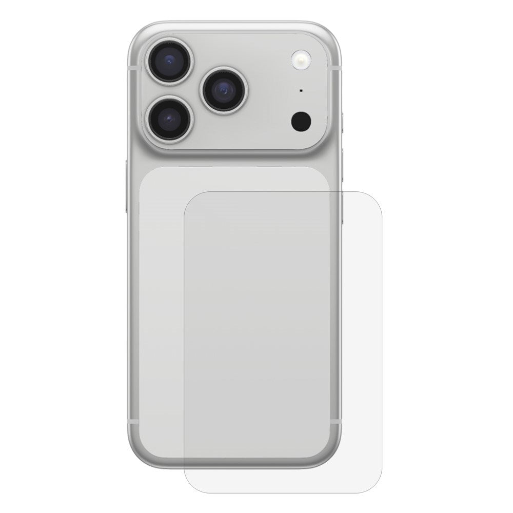 iPhone 17 Pro Bakskjermbeskytter - Gjennomsiktig