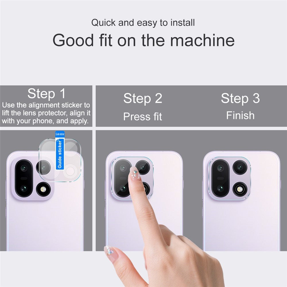 OnePlus 15 Herdet Kameralinsebeskytter - Gjennomsiktig