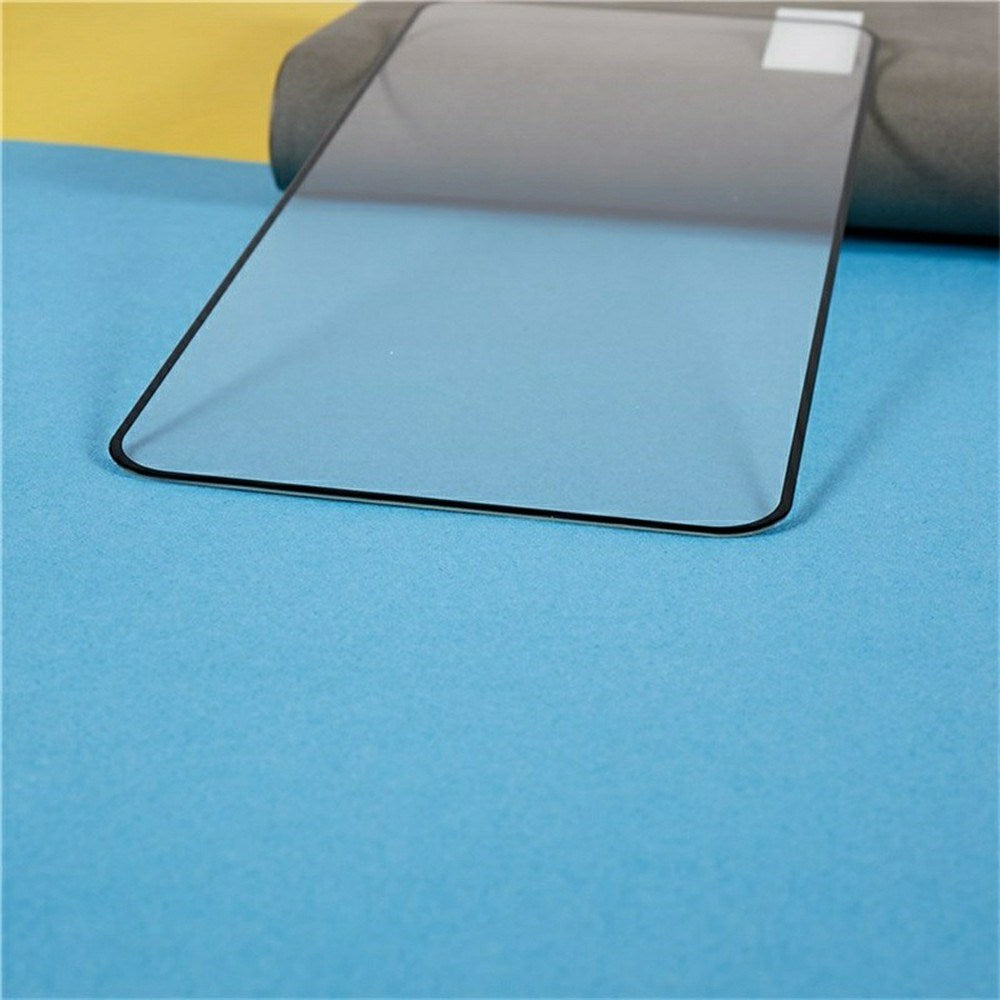 OnePlus 15R Herdet Skjermbeskyttelsesglass m. Fingeravtrykksopplåsing - Gjennomsiktig / Svart Kant