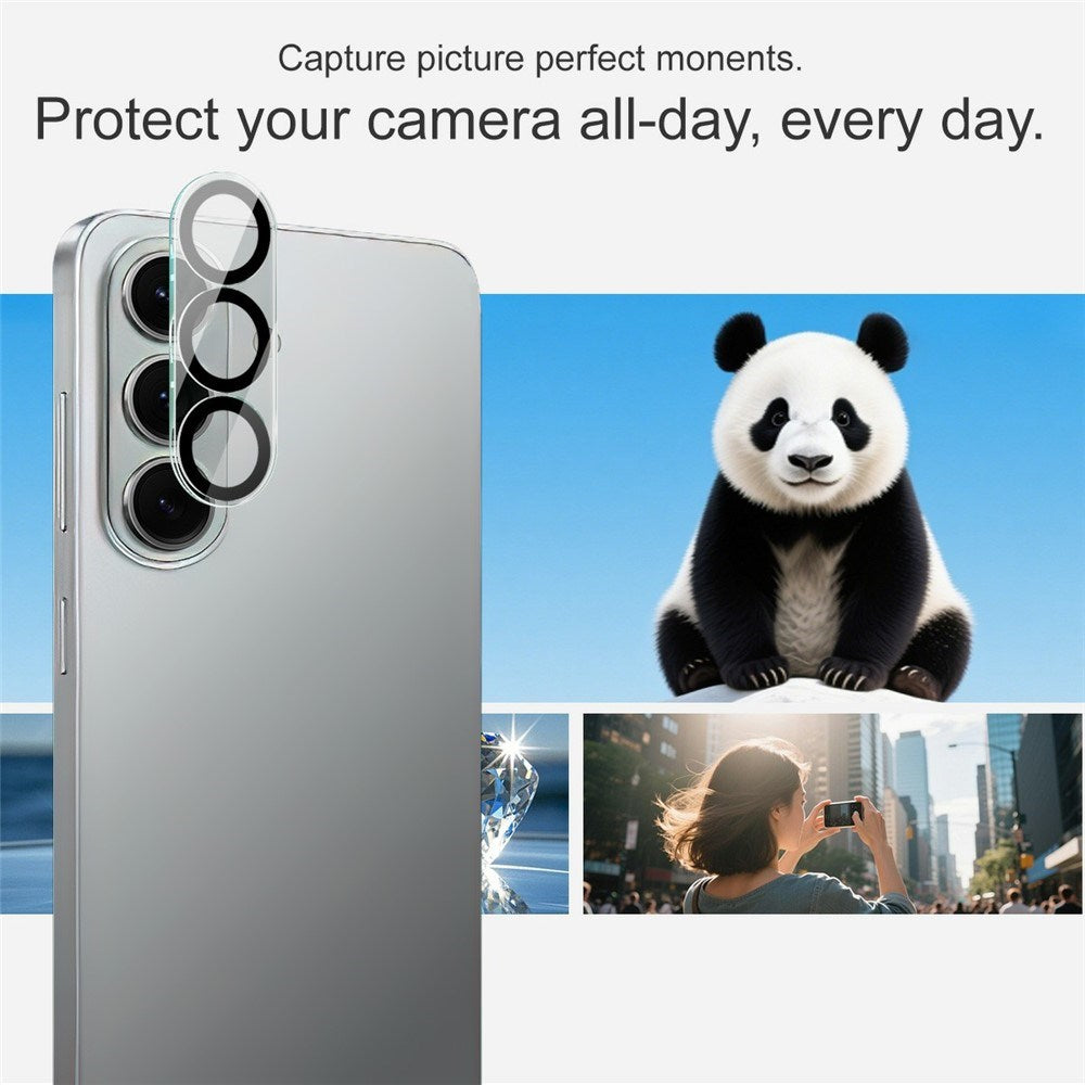 Samsung Galaxy S26+ (Plus) IMAK Herdet Kameralinseglass - Svart