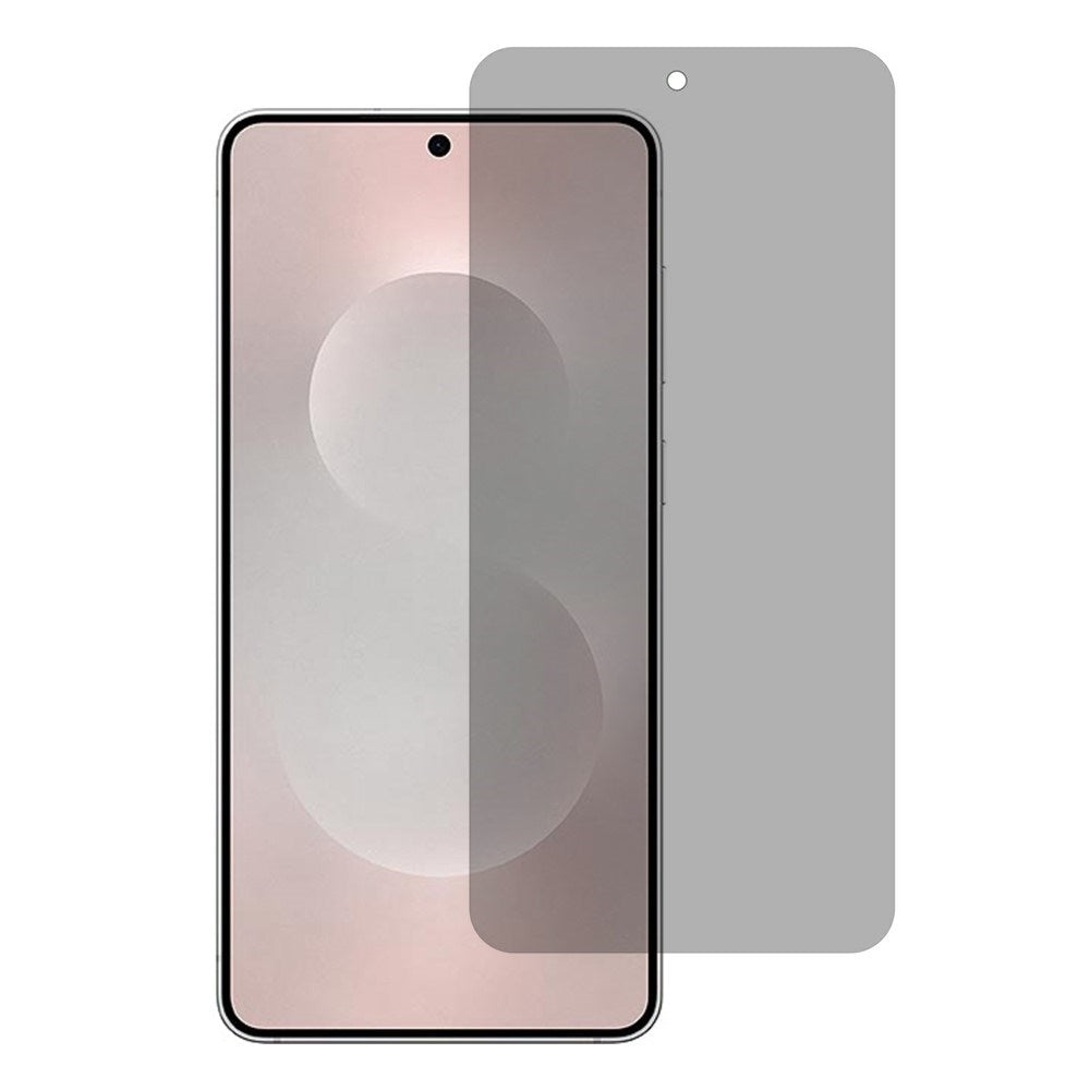 Samsung Galaxy S26+ (Plus) / S25 Edge Full Fit Herdet Skjermbeskyttelsesglass - Privacy Funksjon - Gjennomsiktig