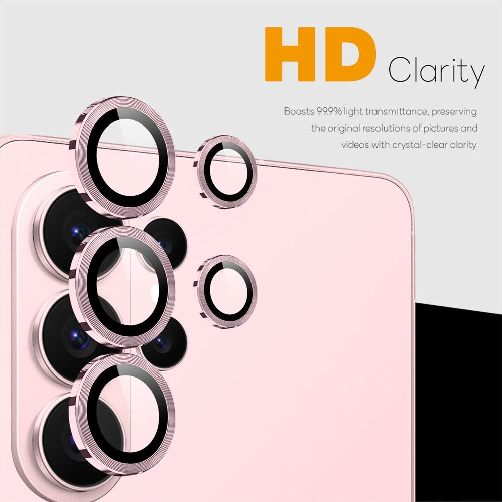 Samsung Galaxy S26 Ultra NORTHJO Kameralinsebeskyttelse - Metall & Glass - Rosa