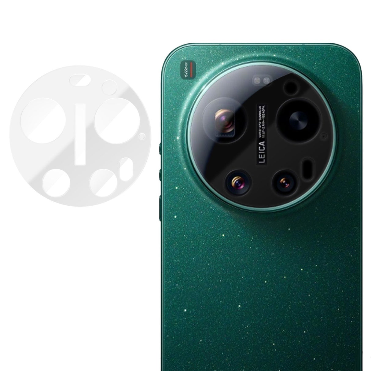 Xiaomi 17 Ultra Herdet Kameralinsebeskyttelsesglass - Gjennomsiktig