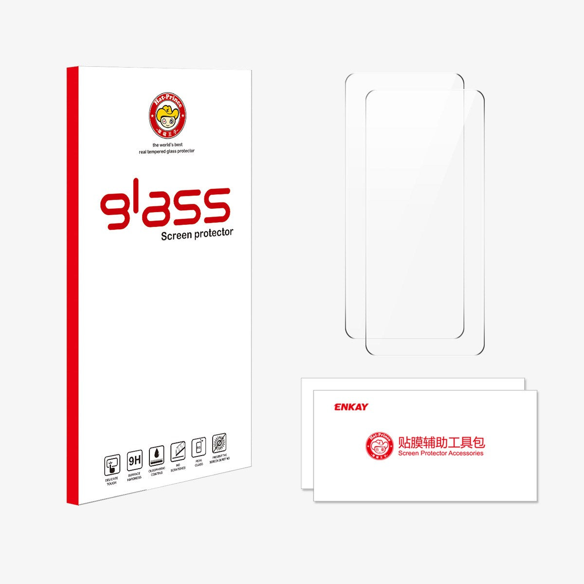 Nothing Phone (4a) / (4a) Pro ENKAY Skjermbeskyttelsesglass - 2 stk - Gjennomsiktig