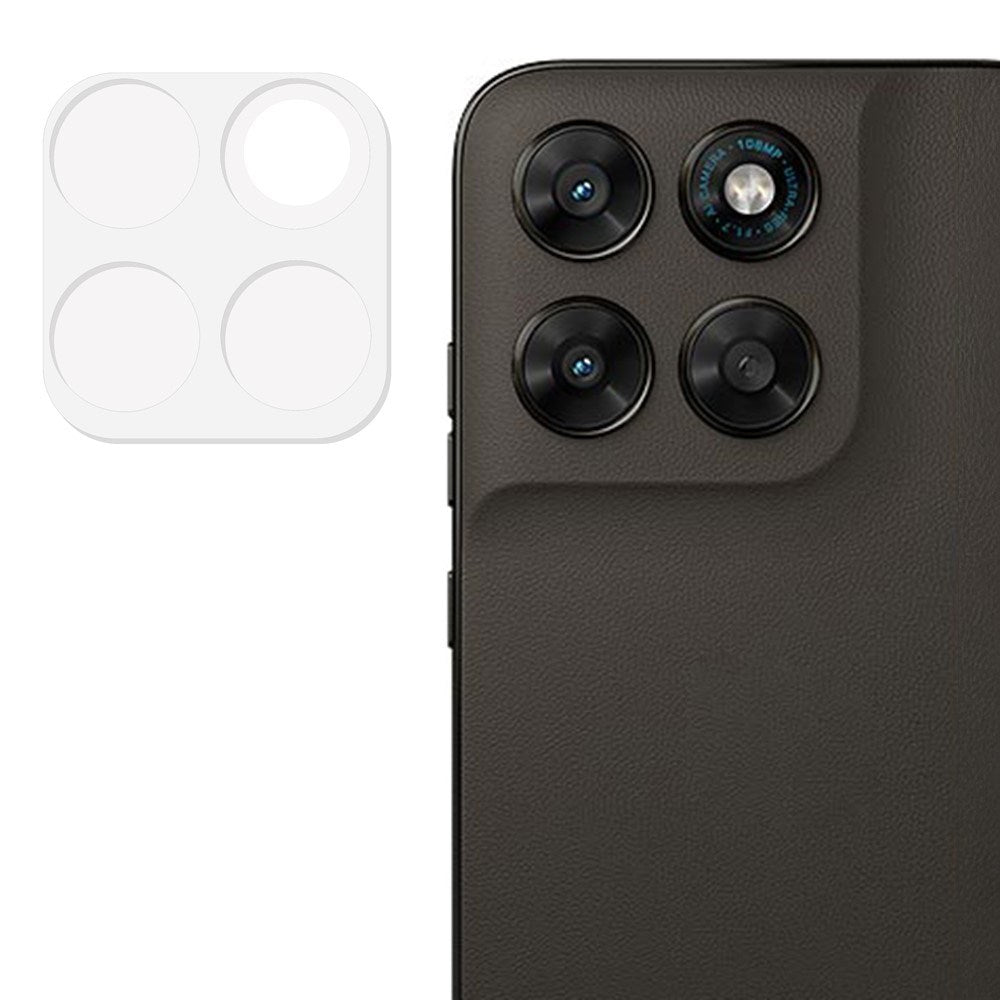 Motorola Moto G77 / G67 Kameralinsebeskytter - Gjennomsiktig