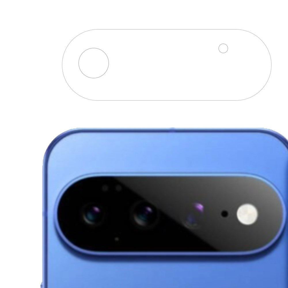 Google Pixel 11 Pro XL Beskyttelsesfilm for Kameralinse – Gjennomsiktig