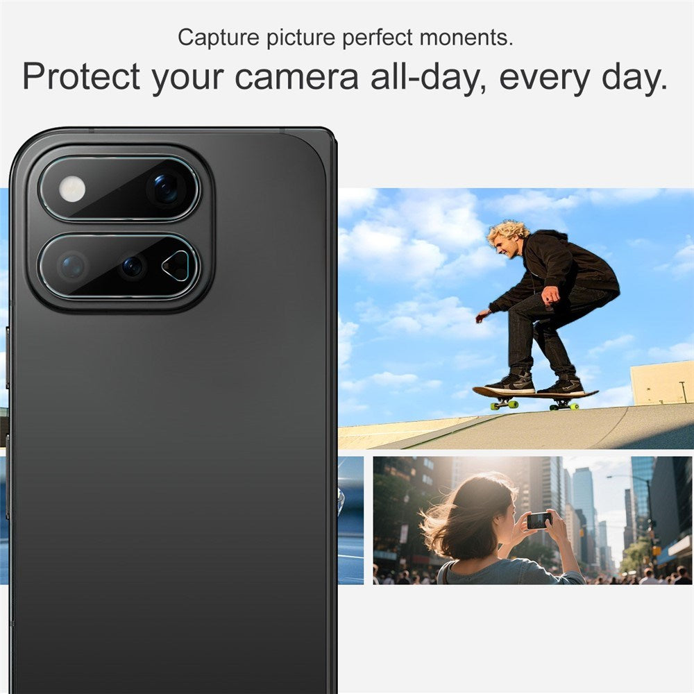 Google Pixel 11 Pro Fold IMAK Kameralinsebeskytter - Gjennomsiktig