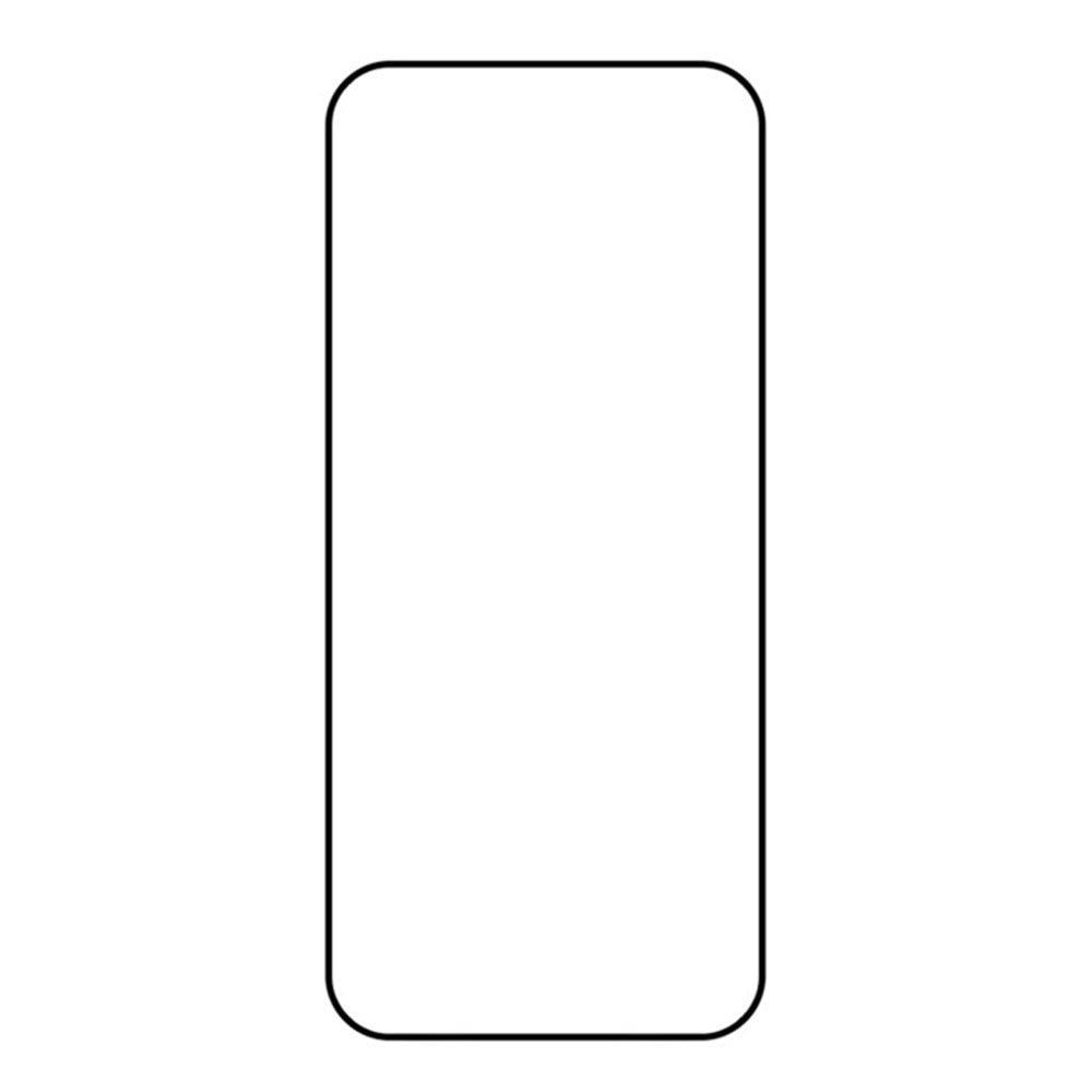 Google Pixel 11 Pro XL Skjermbeskytter Glass - Gjennomsiktig / Svart Kant