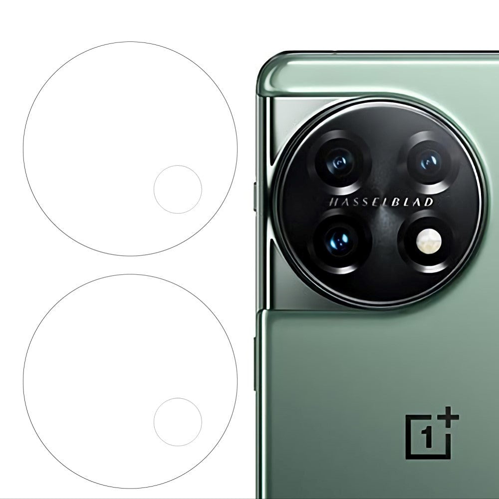 OnePlus 11 Beskyttelsesglass for Kameralinse - 2 stk - Gjennomsiktig