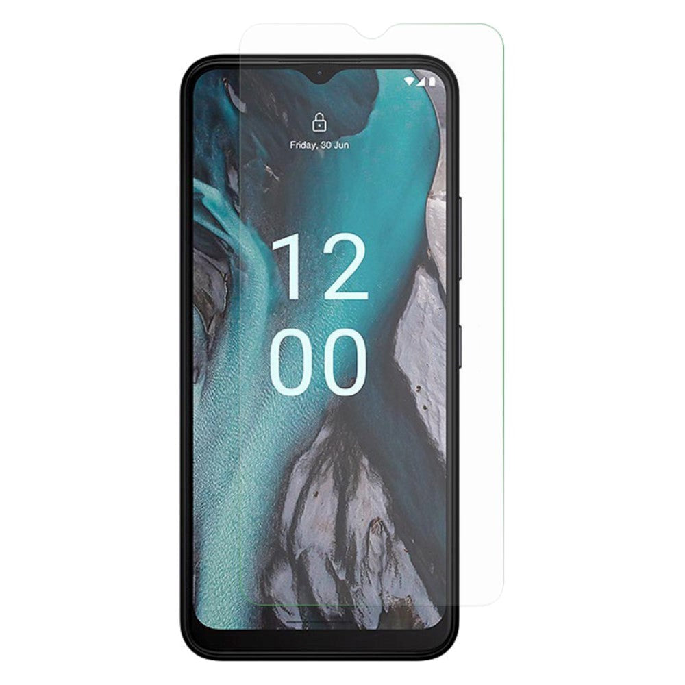 Nokia C22 Arc Edge Herdet Glas Skjermbeskytter - Case Friendly - Gjennomsiktig