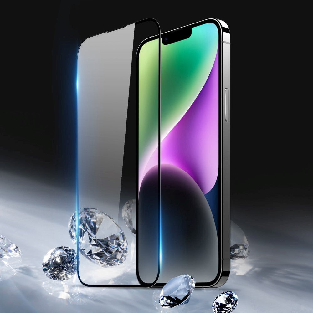 iPhone 15 Dux Ducis Skjermbeskytter - Full Fit - Svart Kant