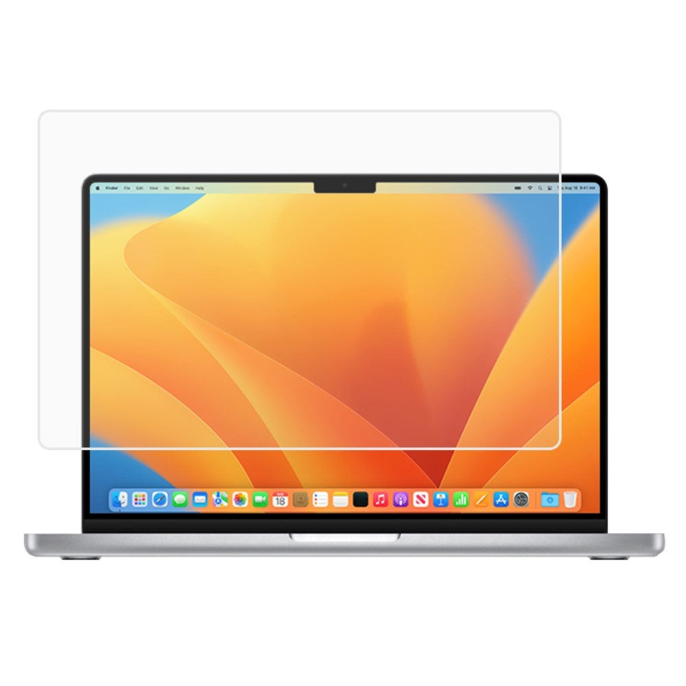 MacBook Pro 16 M1/M2/M3/M4 (2021-2023) Herdet glass - Skjermbeskytter - Gjennomsiktig