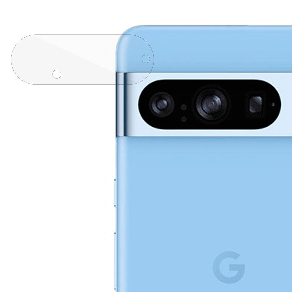 Google Pixel 8 Pro Herdet Beskyttelsesglass til Kameralinse - Gjennomsiktig