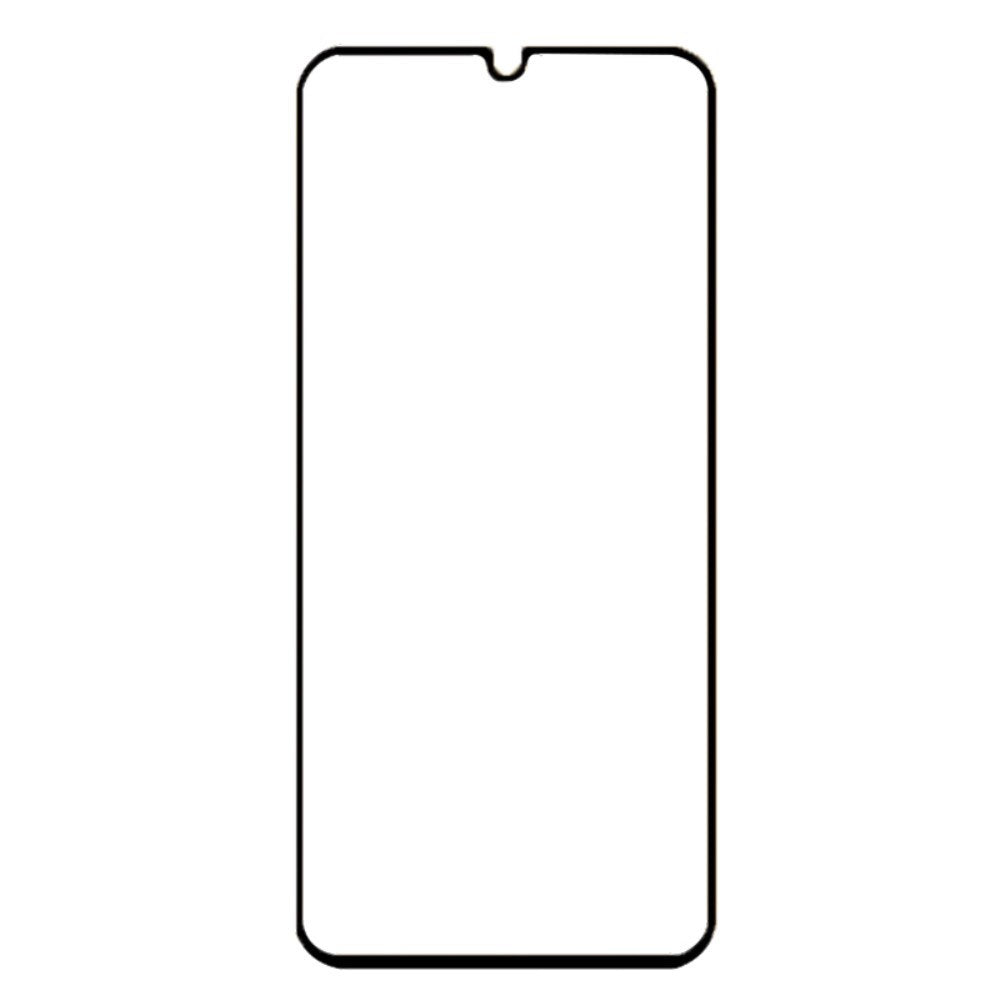 Xiaomi Redmi 13C (4G) / 13C (5G) / Poco C65 Skjermbeskytter i Glass - Case Friendly - Gjennomsiktig / Svart Kant