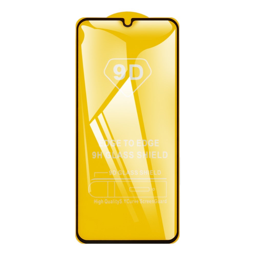 Xiaomi Redmi 13C (4G) / 13C (5G) / Poco C65 Skjermbeskytter i Glass - Case Friendly - Gjennomsiktig / Svart Kant