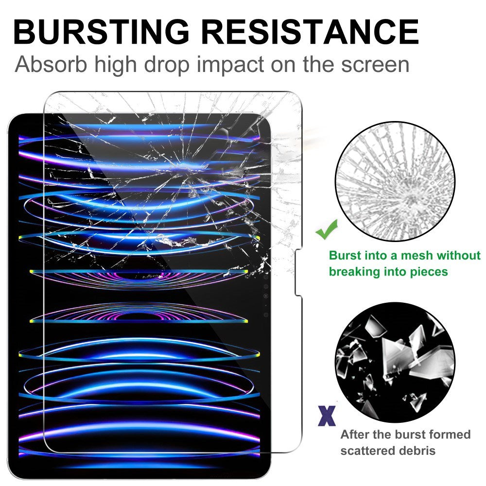 iPad Pro 13" (2025 / 2024) Arc Edge Skjermbeskytter - Gjennomsiktig