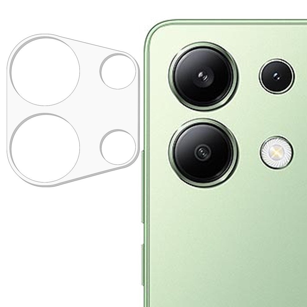 Xiaomi Redmi Note 13 (4G) Beskyttelsesglass til Kameralinse - 2 Stk - Gjennomsiktig