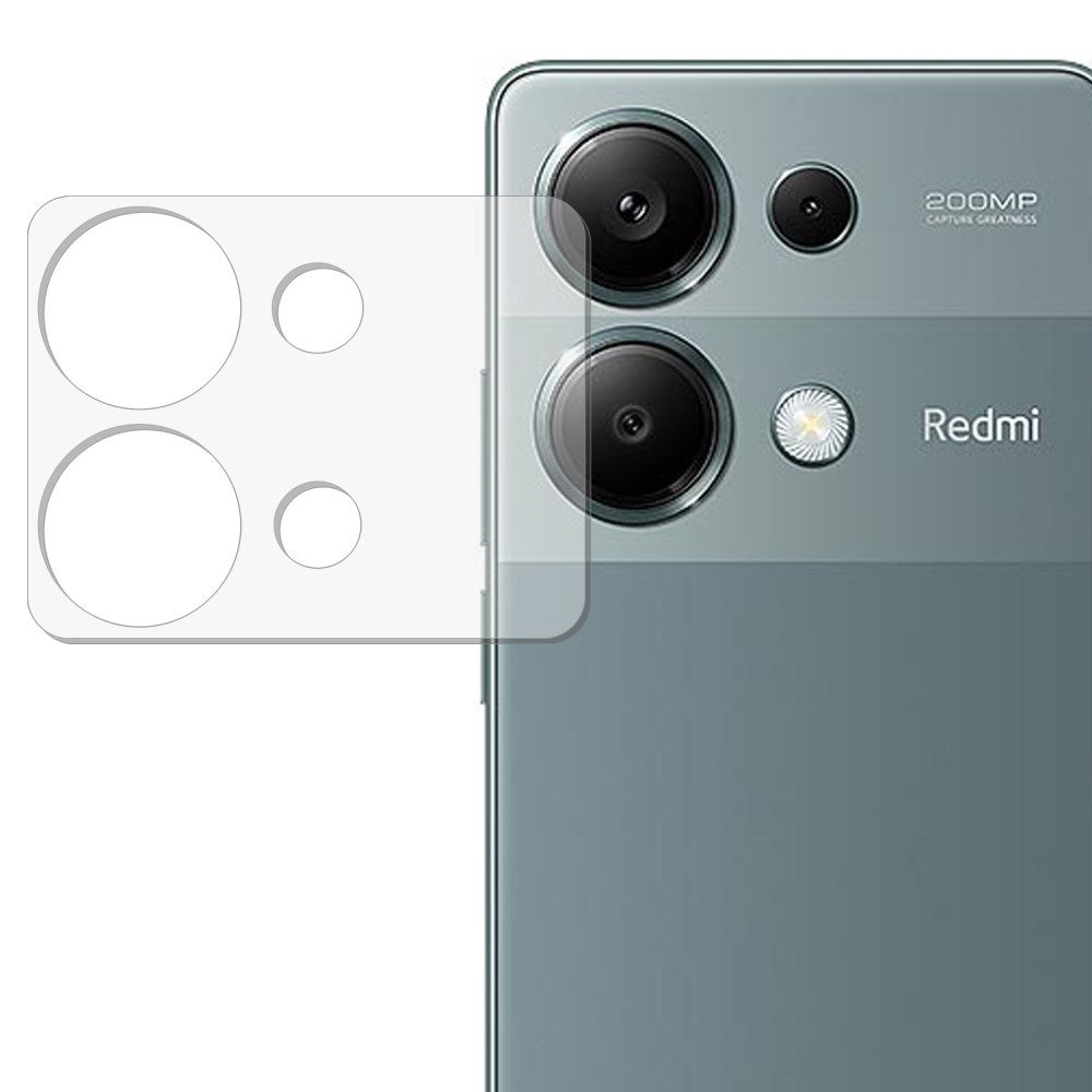 Xiaomi Redmi Note 13 Pro (4G) / Poco M6 Pro Beskyttelsesglass til Kameralinse - Gjennomsiktig