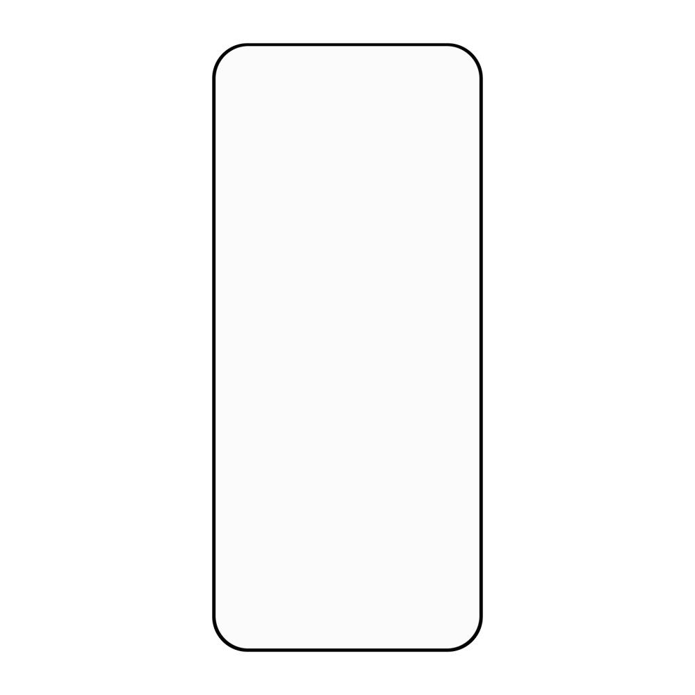 Google Pixel 9 Pro XL Full Fit Skjermbeskytter - Gjennomsiktig / Svart Kant