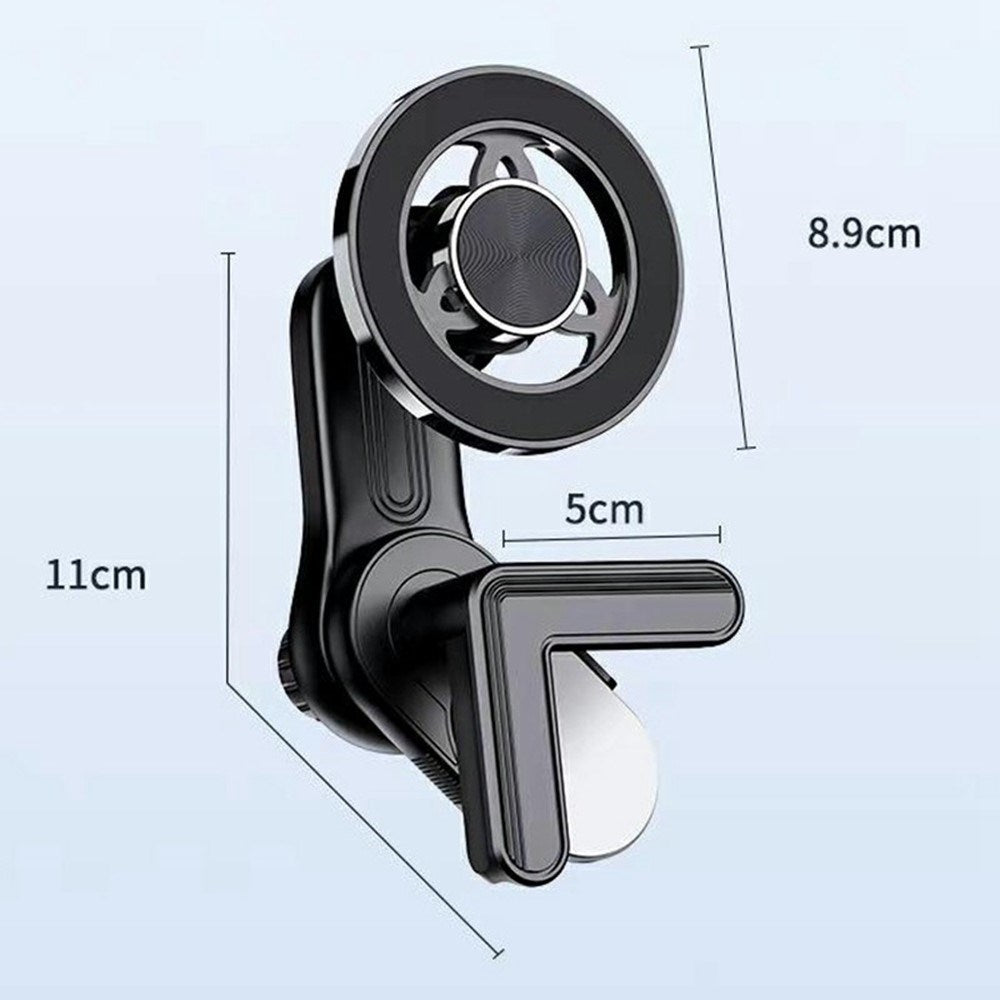 Mobilholder til Tesla Model 3 / Y (2020-22) med Magnet - MagSafe Kompatibel - Svart