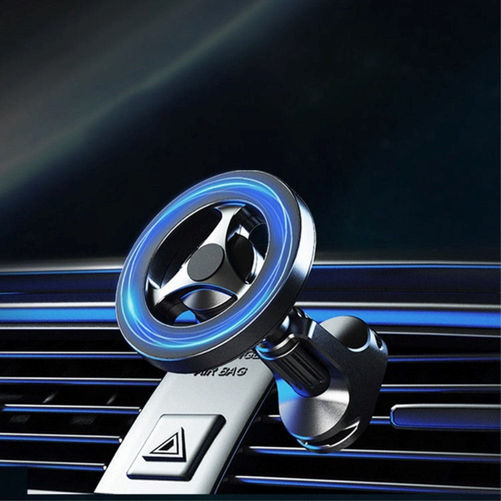 N52 magnetisk mobilholder for ventilasjon - MagSafe Kompatibel - Svart