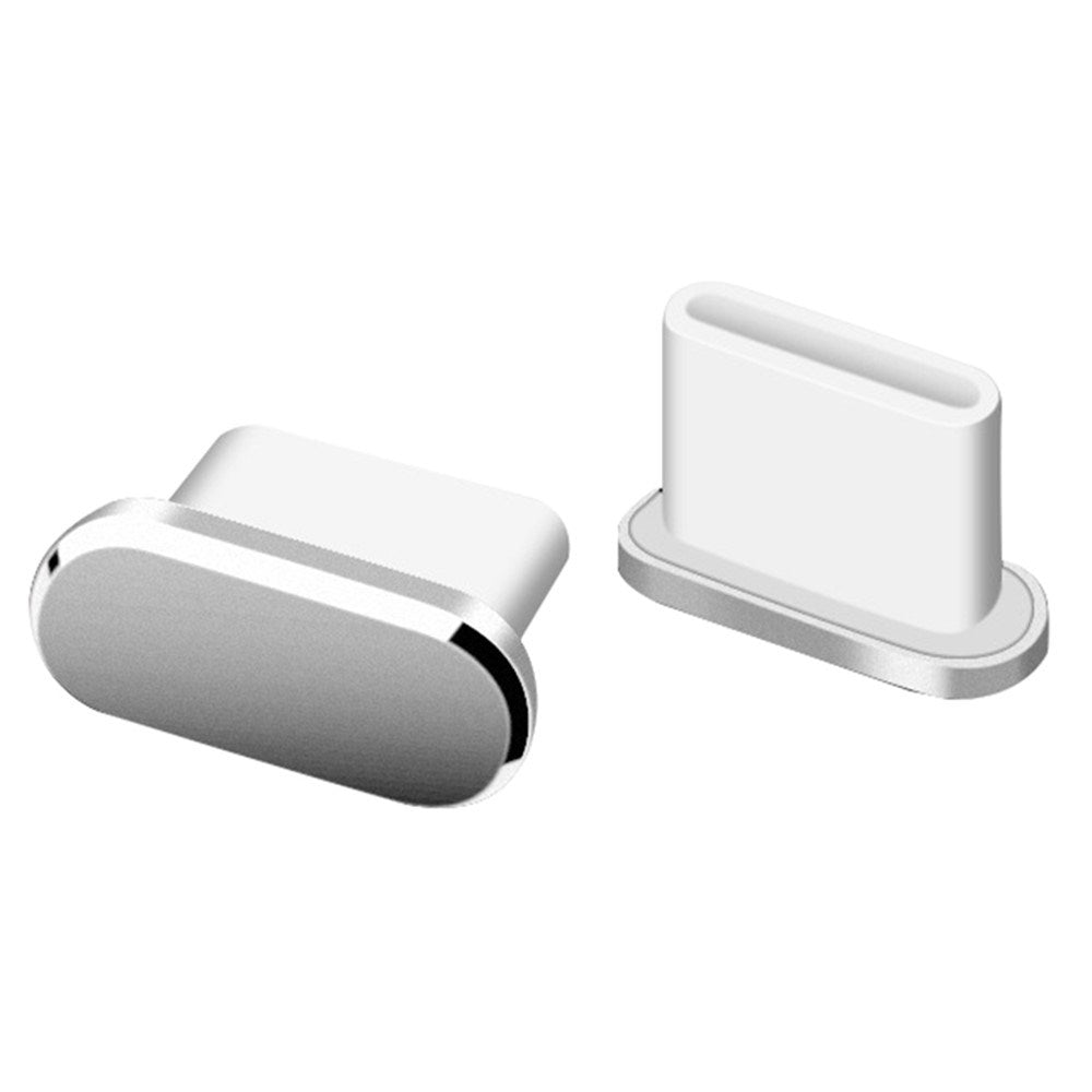 Støvbeskytter for USB-C – Sølv