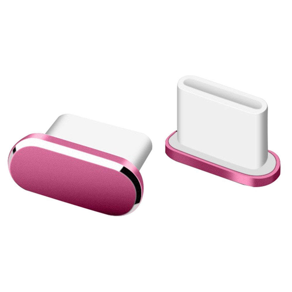 Støvbeskytter for USB-C – Rosa