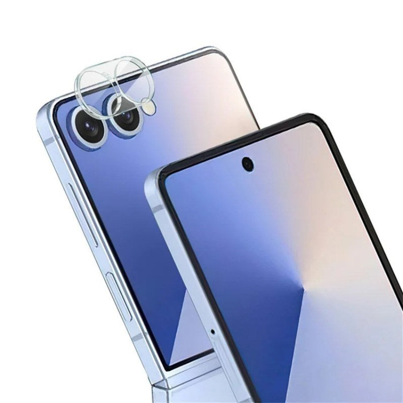 Samsung Galaxy Z Flip7 Kameralinsebeskyttelsesfilm - Gjennomsiktig
