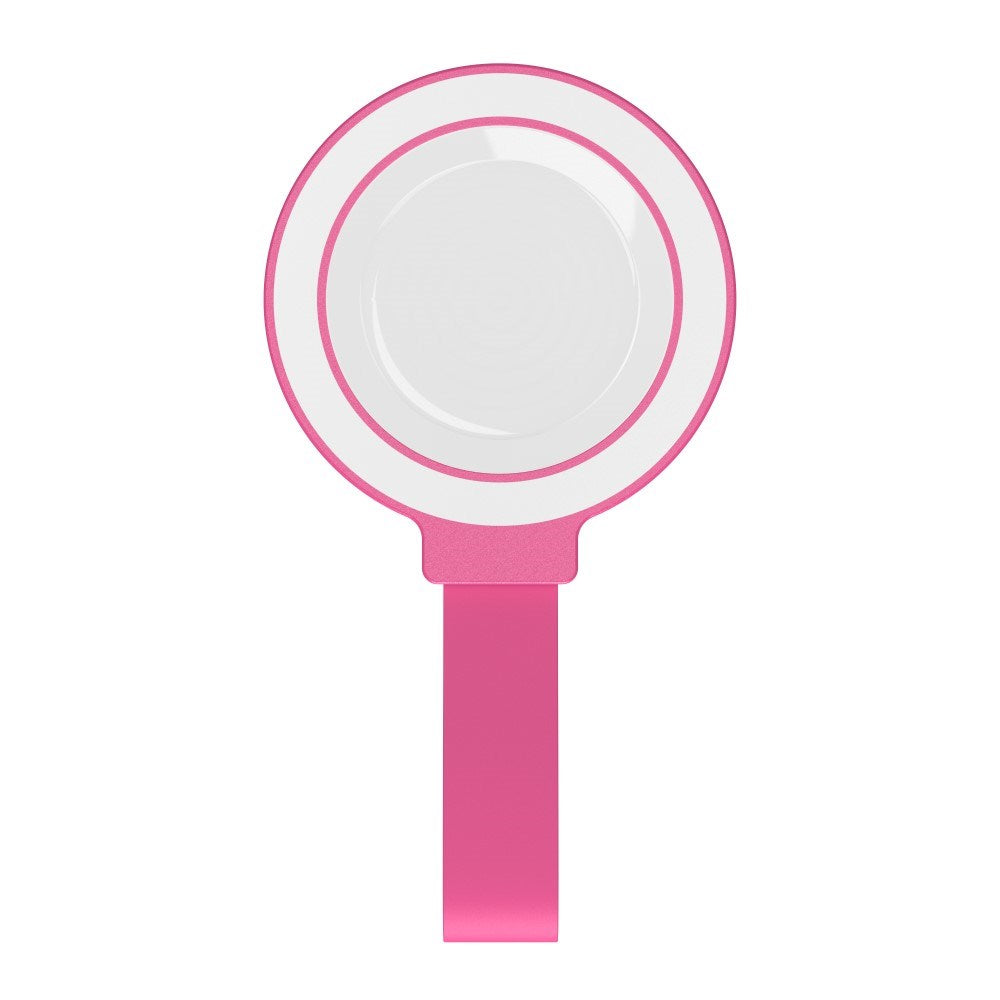 Silikon Sugekopp Mobilholder med Rem - MagSafe Kompatibel - Pink