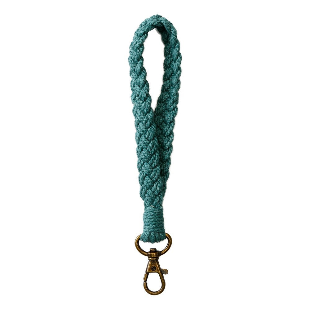 Nøkkelbånd / Håndleddsstropp 18cm - Tekstil - Blå