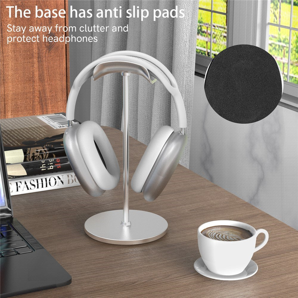 AirPods Max / Max 2 Sklisikkert Stativ - Sølv