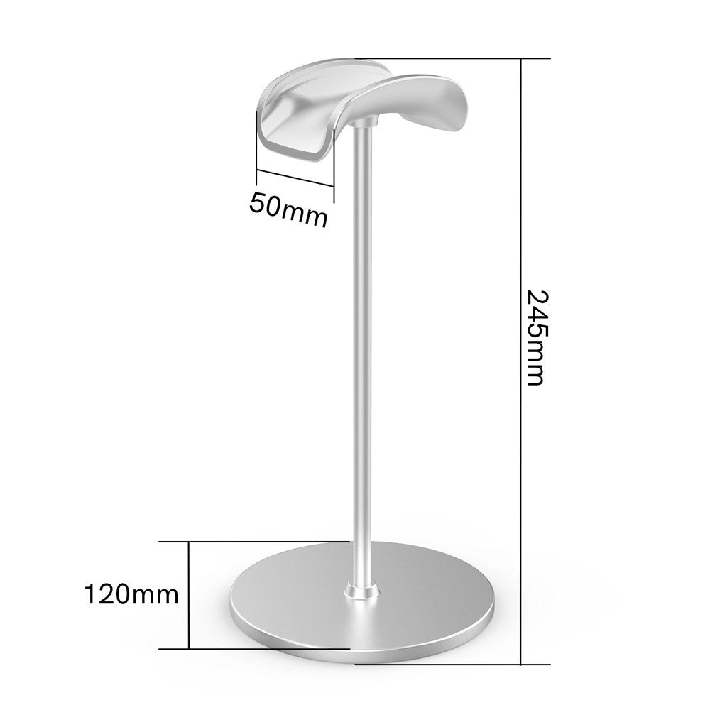 AirPods Max / Max 2 Sklisikkert Stativ - Sølv