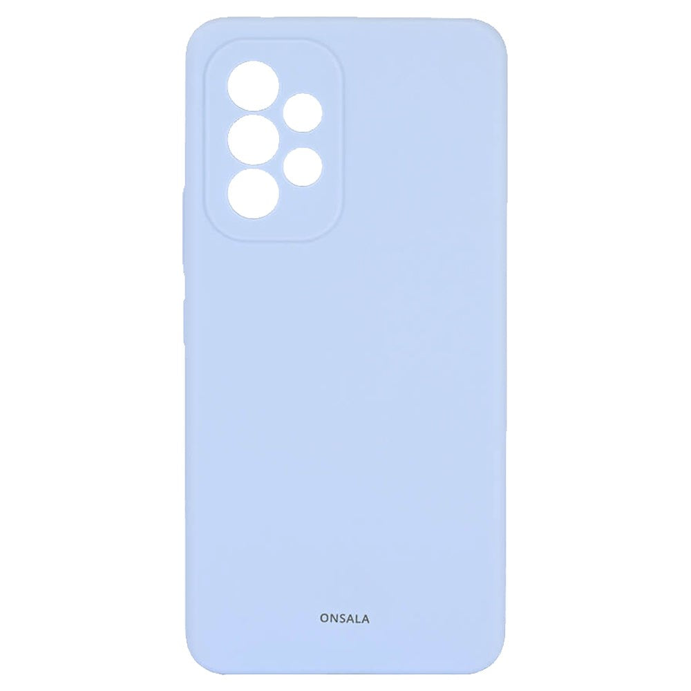 Samsung Galaxy A53 (5G) Onsala Collection Liquid Silicone Bakdeksel - Light Blue