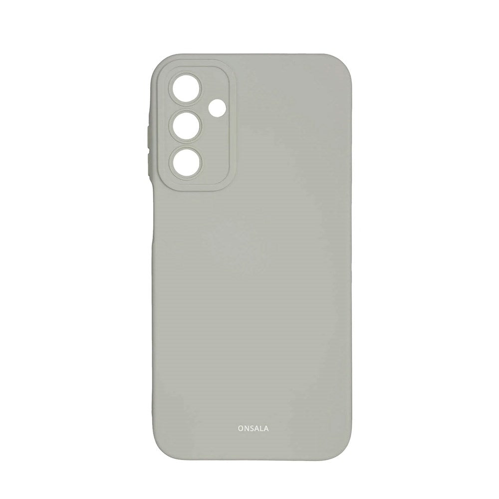 ONSALA Samsung Galaxy A16 Silicone Back Cover - Grå