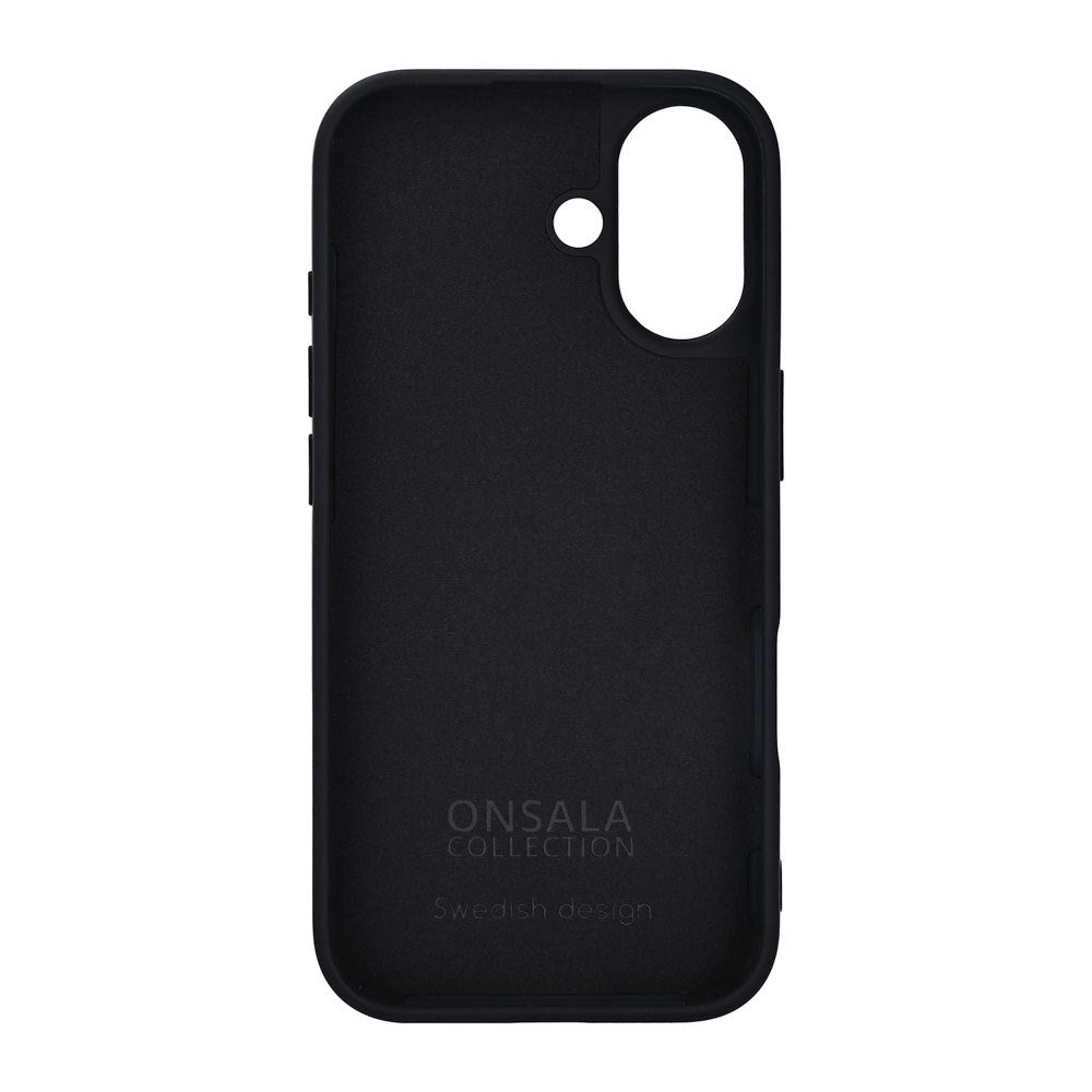 iPhone 17 Onsala Silikon Deksel - Black