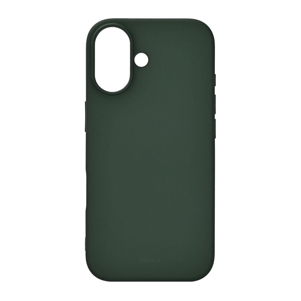 iPhone 17 Onsala Silikon Deksel - Olive Green