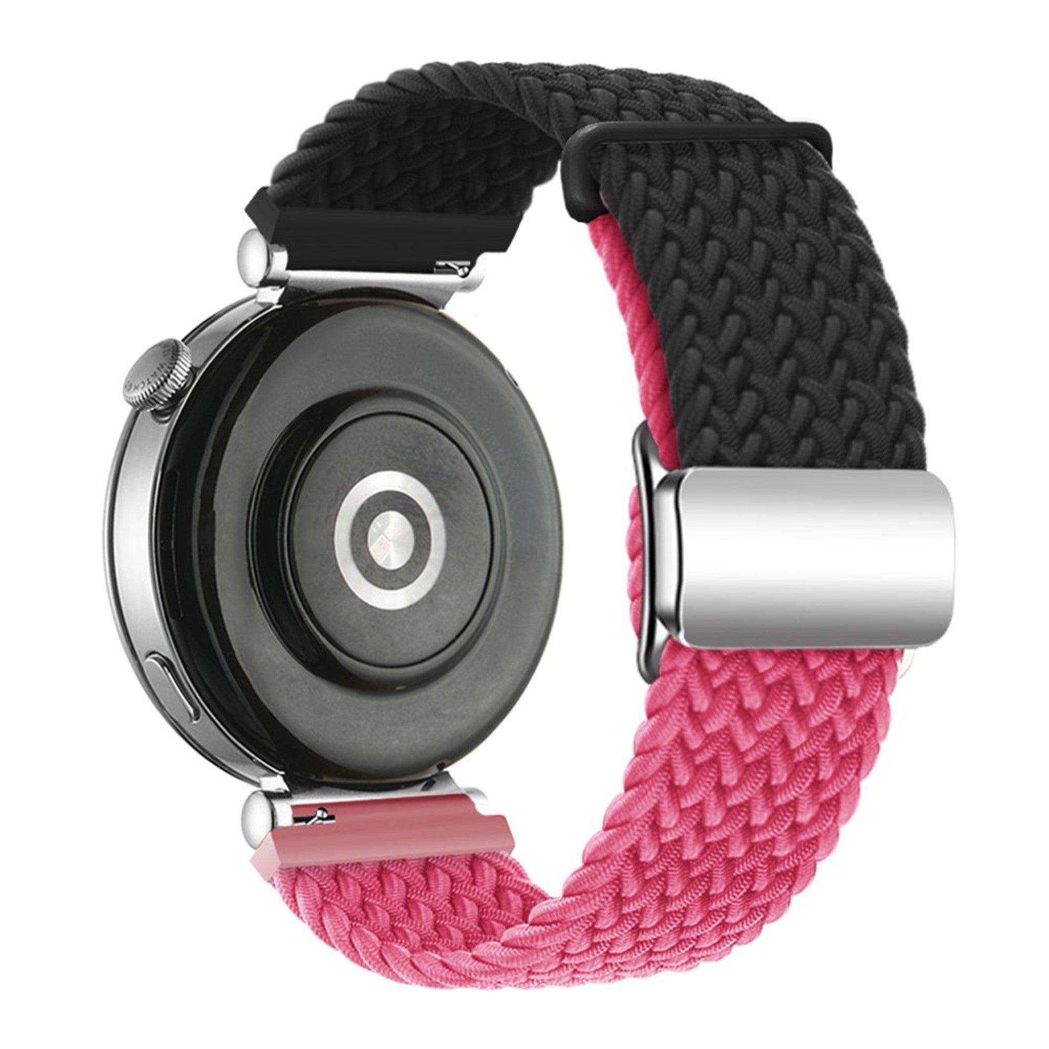 Universal 18mm EIDERWOOD Vevd Urrem - Svart / Pink