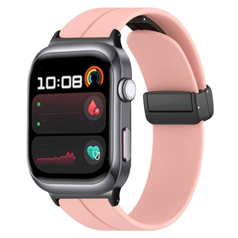 Huawei Watch D2 (48mm) EIDERWOOD Magnetisk Silikon Reim – Rosa