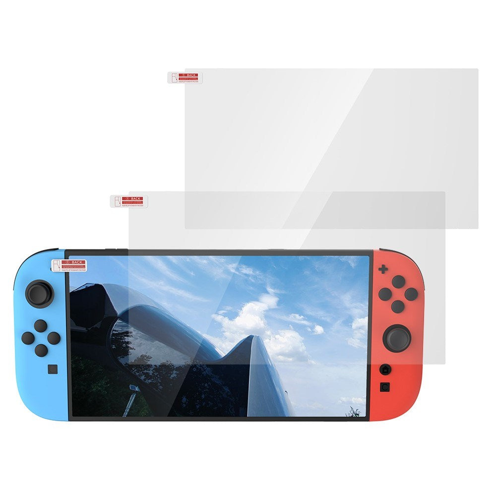 Nintendo Switch 2 Skjermbeskytter i Herdet Glass - 2 Stk. - Gjennomsiktig