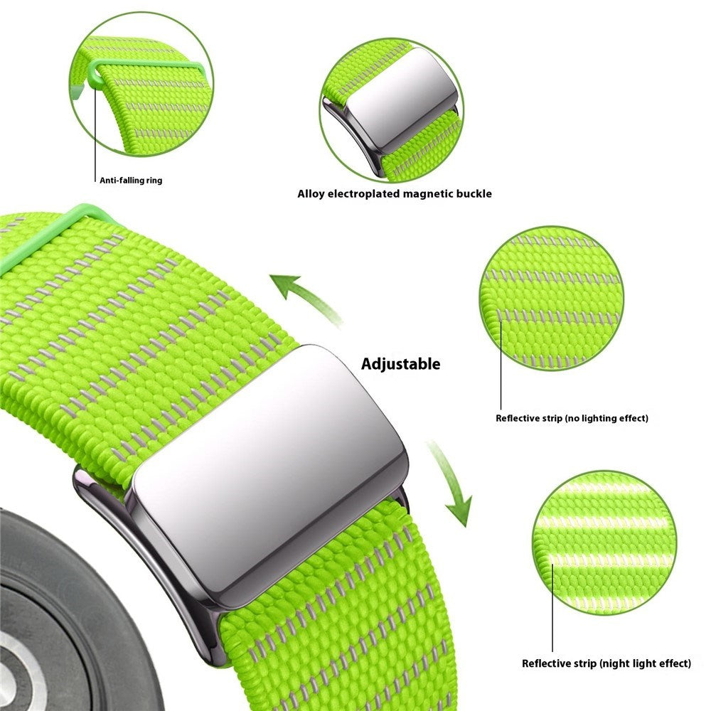 EIDERWOOD Universell Nylon Reim (18mm) – Grønn