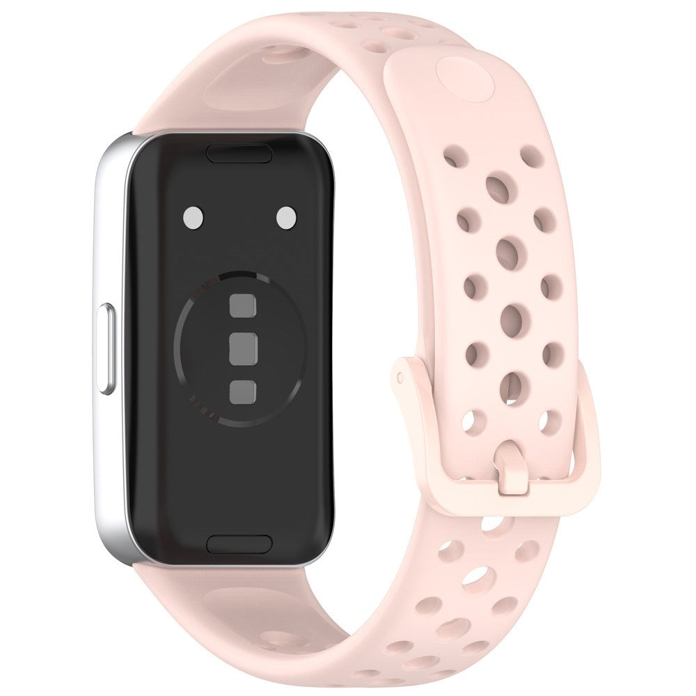 Huawei Band 10 / 9 / 8 EIDERWOOD Silikon Reim – Rosa