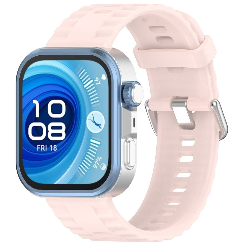 Huawei Watch Fit 5 Pro / 5 / 4 Pro / 4 / 3 EIDERWOOD Silikon Rem - Rosa